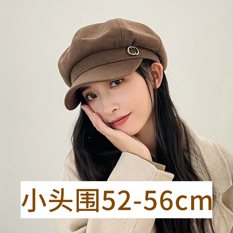 小头围贝雷帽xs女款2025新款52cm