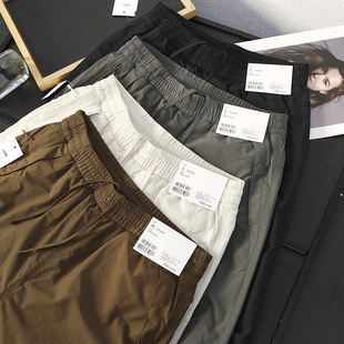 伞兵裤 女秋冬防泼水防风加厚保暖工装 45347 加绒束脚休闲裤 华子家