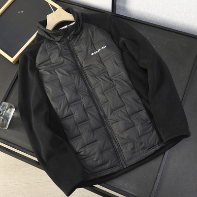 男士加厚加绒保暖休闲立领羽绒服