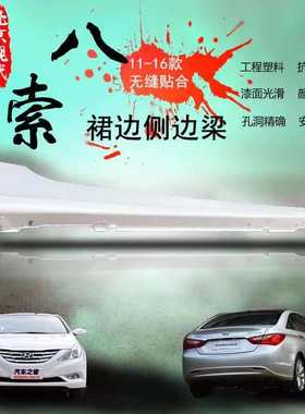 现代适用于八代原车侧裙下边梁