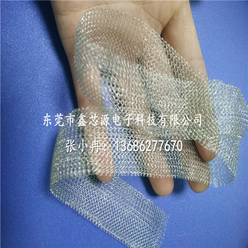 不锈钢钩织屏蔽网管机箱柜门金属丝空心屏蔽网管高铁航空镀锡铜网图片
