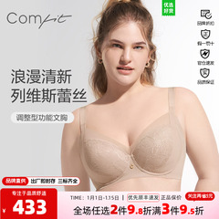 安莉芳旗下Comfit大胸调整型文胸女收副乳上托聚拢薄内衣CB00154
