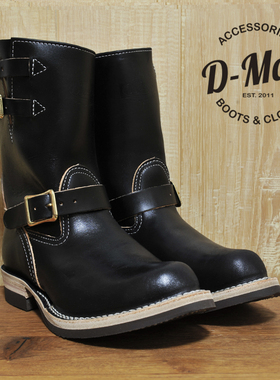 Wesco boots Boss 黑色意大利Maryam 马皮 工装靴/鞋型 ◆D-Man◆