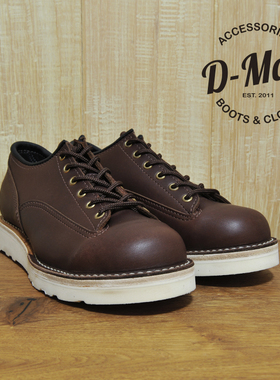 Wesco Boots JH Classics 棕色低帮短脸 工装靴/鞋型 ◆D-Man◆