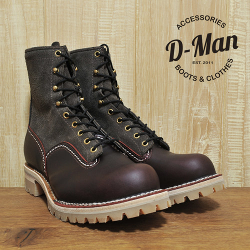 Wesco boots Jobmaster Semi Toe酒红拼色 工装靴/鞋型 ◆D-Man◆