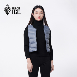 黑冰 F8192 女款鹅绒羽绒马甲 贴身内胆轻薄羽绒服保暖背心