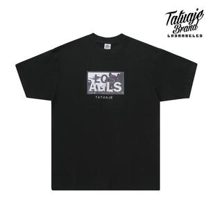 西海岸Tatuaje街舞LA小領口T恤Chicano奇卡諾HIPHOP短袖 westcoast
