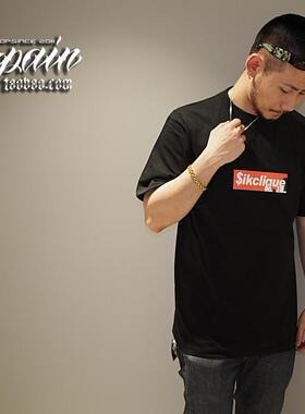 【Tatuaje】Sikclique西海岸SWAG米奇叶子T恤POPPING嘻哈HIPHOP