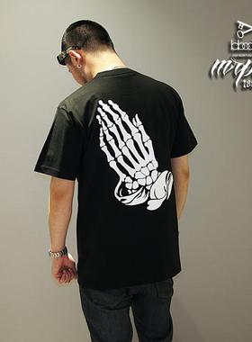 【MrPain】BLOODBATH西海岸T恤HIPHOP短袖SWAG欧美嘻哈POPPING