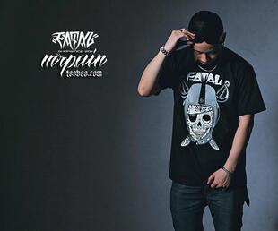 恶搞RAIDERS奥克兰突袭者T恤WESTCOAST西海岸CHICANO嘻哈HIPHOP