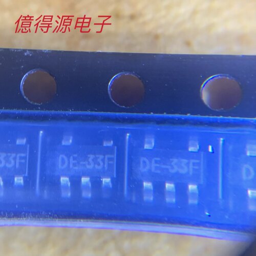 RT9193-33PB/300mA超低噪音 LDO稳压器/SOT23-5丝印:DE--- DE-33F