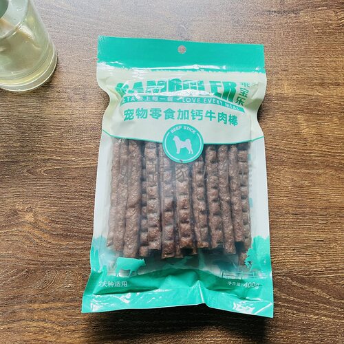 麦富迪乖宝乐狗狗零食牛肉棒400g