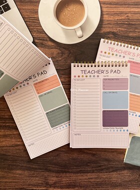 Teacher's pad教师计划本日程本行事历规划师便签本todolist外贸