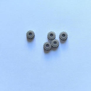 粉末冶金铁基 齿轮10只 内孔4 17齿 精密圆柱直齿轮 0.6模数