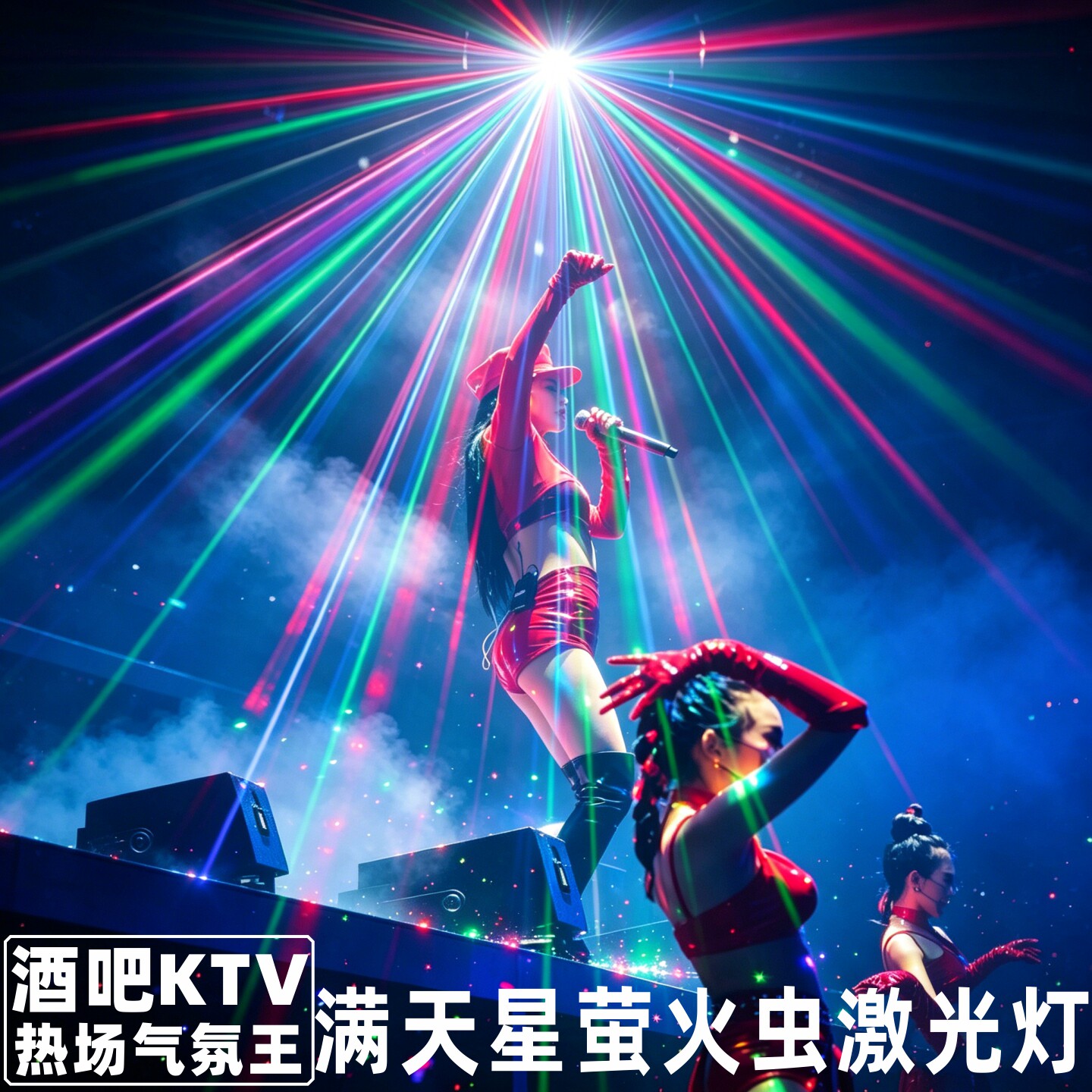 满天星萤火虫激光灯KTV舞台灯光