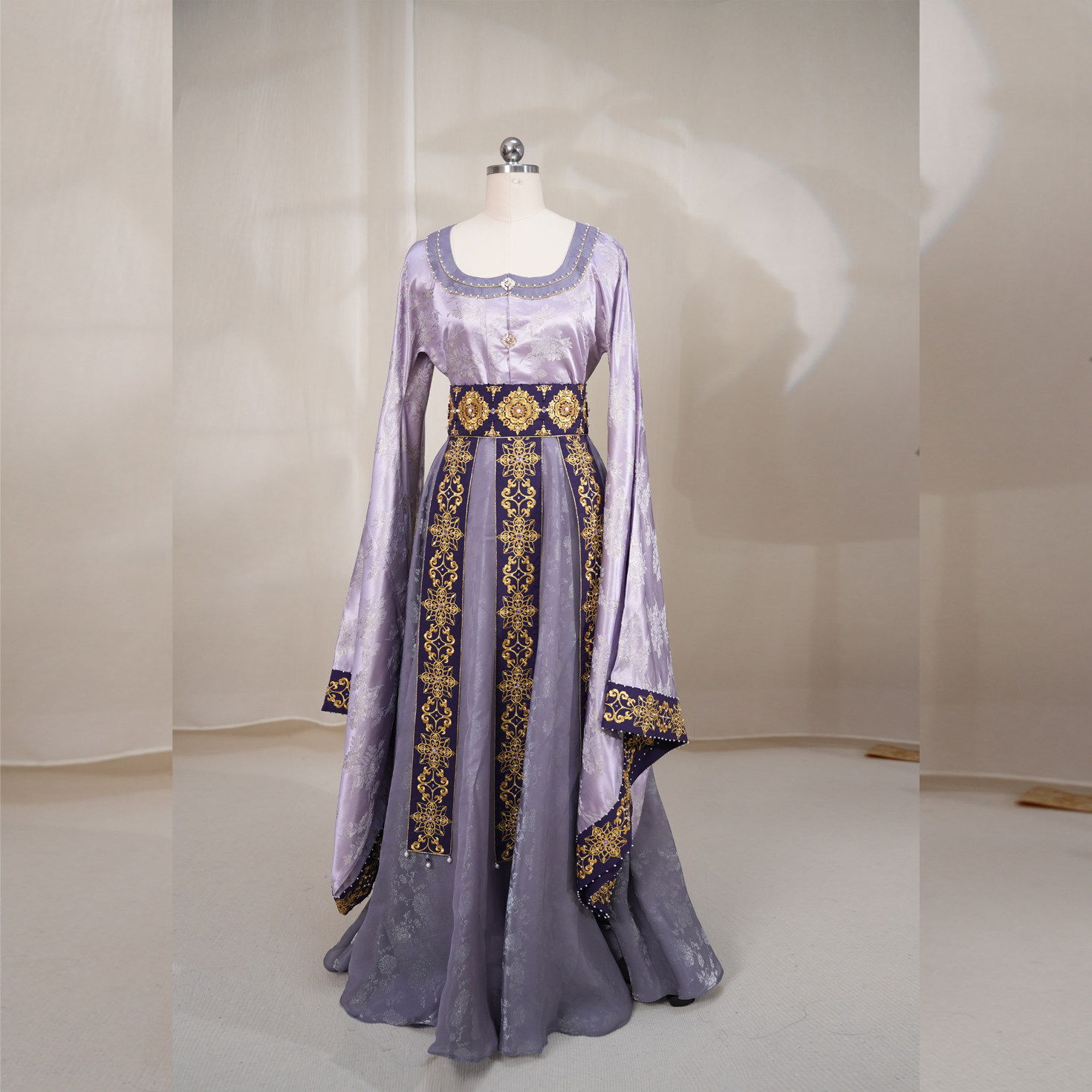 【沉香画舫】【琬章】复原汉服唐制坦领鸡心领懿德太子墓壁画女官