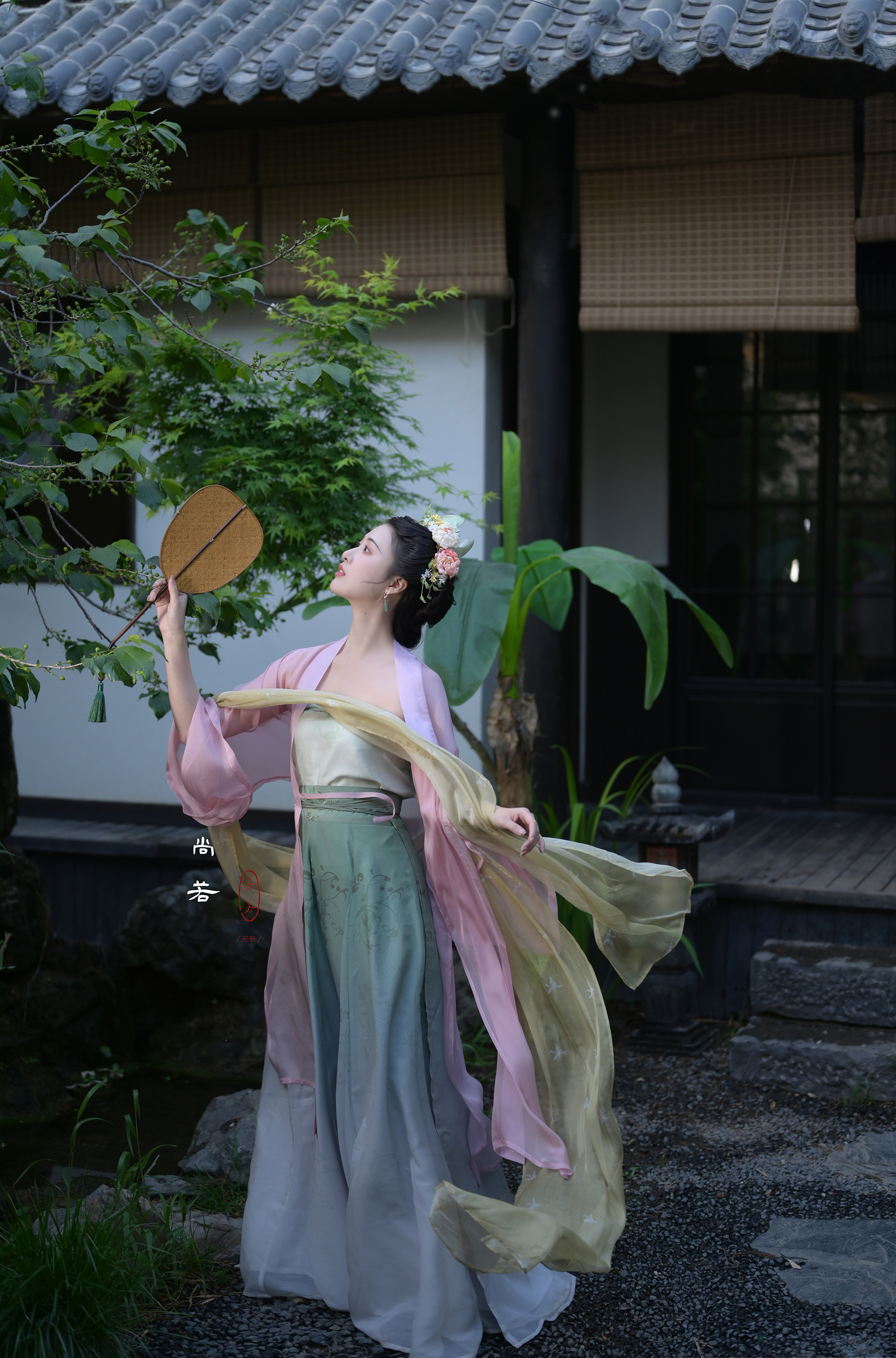 【分码现货】【濯清涟】宋褙子圈花提花素色日常复原汉族传统服饰