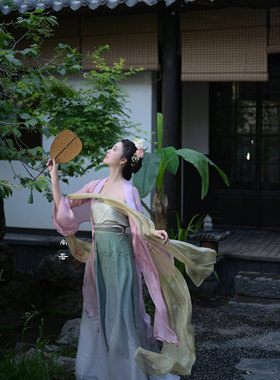 沉香画舫汉服传统服饰