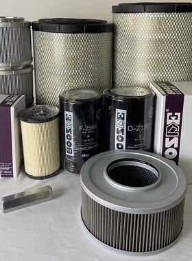 挖机神钢SK140/200/210/250/260/270/330/350-8超8滤芯柴油过滤器