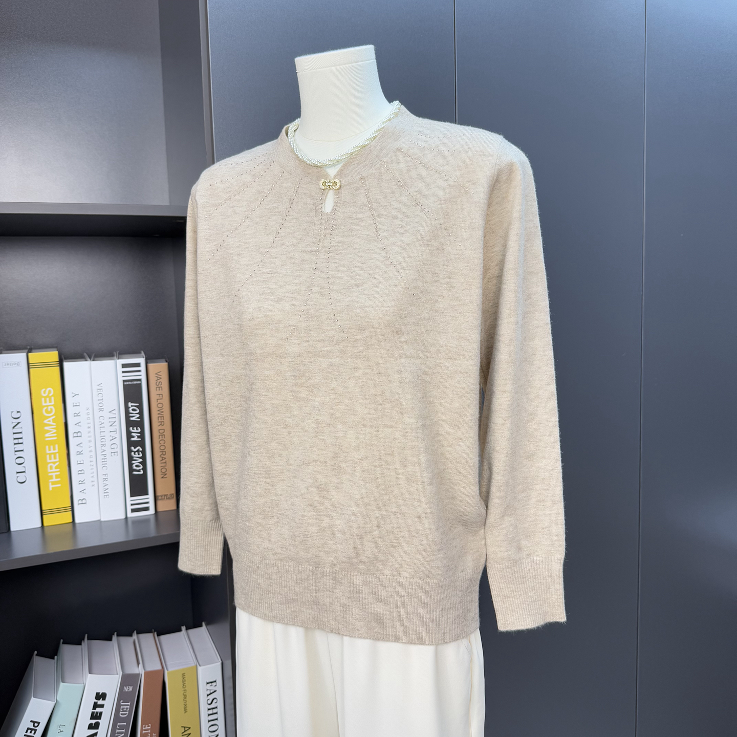 妈妈装秋冬打底衫50多岁衣服上衣中老年女装时尚针织衫薄款毛衣女