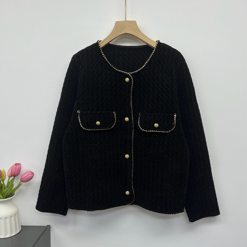 年轻妈妈装秋冬针织开衫女洋气小个子中老年人毛衣宽松小香风外套