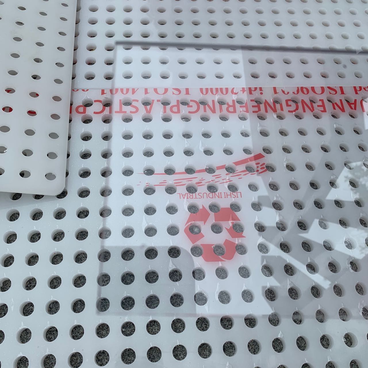 定制塑料板打孔加工食品