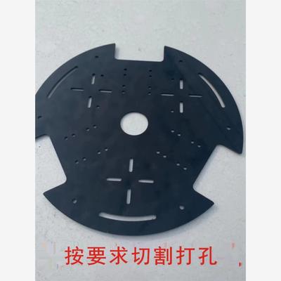 定制透明亚克力板圆片塑