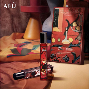 阿芙香氛精油滚珠2支*8ml 诺亚方舟+极光玫瑰香氛精油滚珠香水