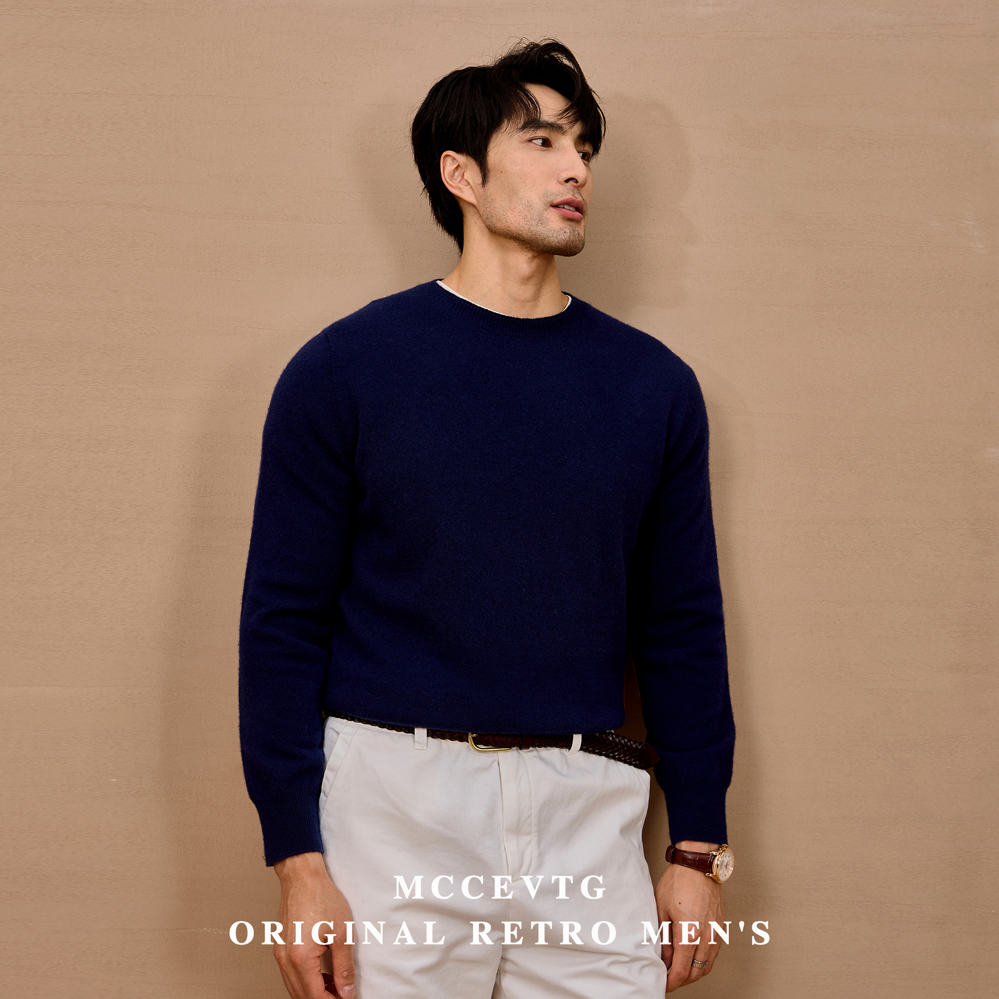 MCCEVTG美利奴羊毛打底针织衫