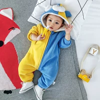 Демисезонный утепленный детский зимний пуховик, комплект, 1 лет, в западном стиле