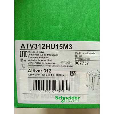 标价是空箱-施耐德变频器ATV312HU15M3议价