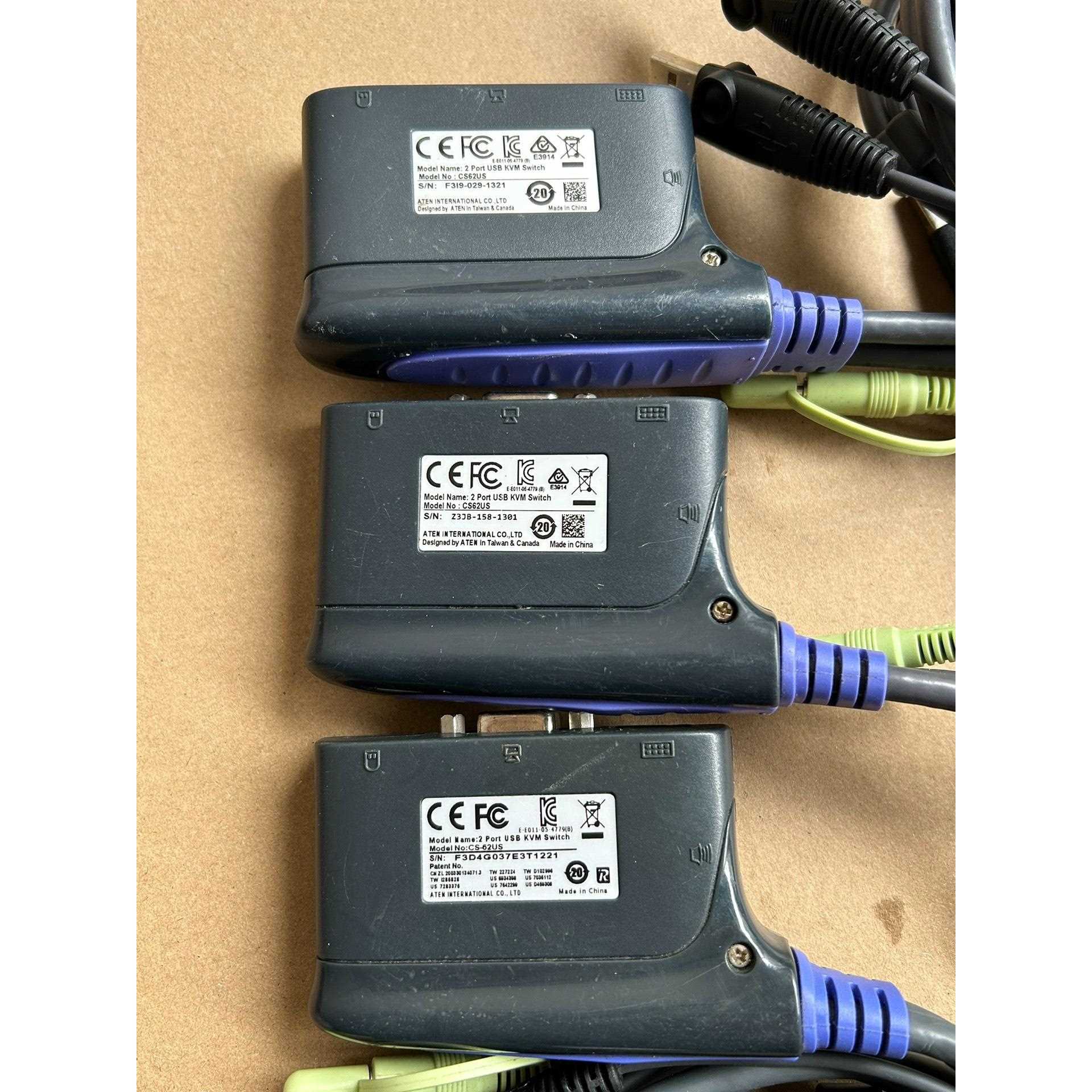 标价是空箱-宏正CS62US鼠标键盘2口共享器议价