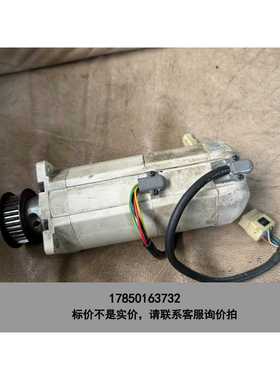 标价是空箱-伺服马达MSM082ASB，带煞车，实物发货，功能完好，议