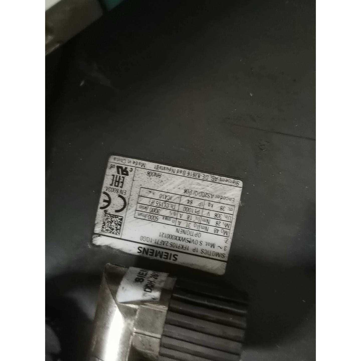 标价是空箱-1fk7105-2af71-1qg0拆机s120电机议价