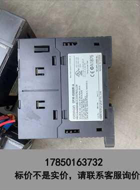 标价是空箱-OMRONCp1E-E20SDR-A折机pLC功能包好，实物图拍议价