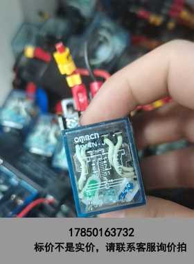 标价是空箱-OMRONMY4N-J中间继电器，24VDC，14脚带底座，拆机议