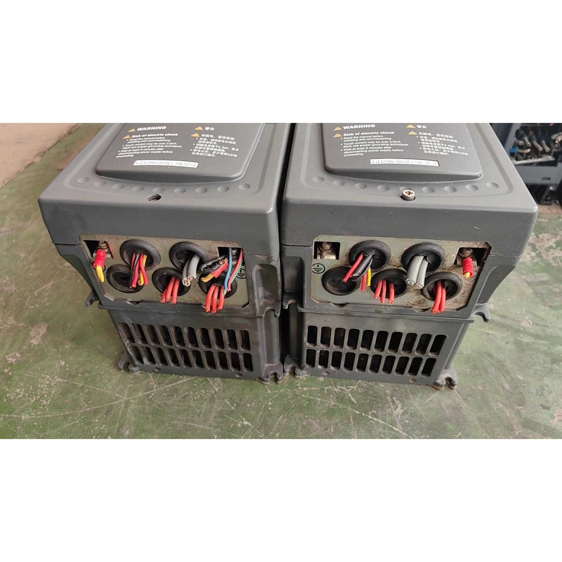 标价是空箱-英威腾GD200-004G/5R5P-4变频器功能正常成色如议价