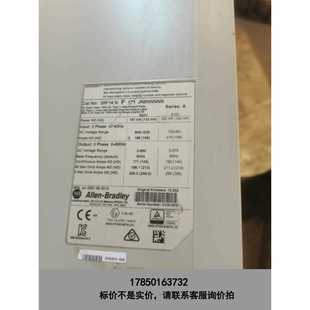 标价是空箱 ab罗克韦尔pf变频器755系议价 20f14nf171全新没包装