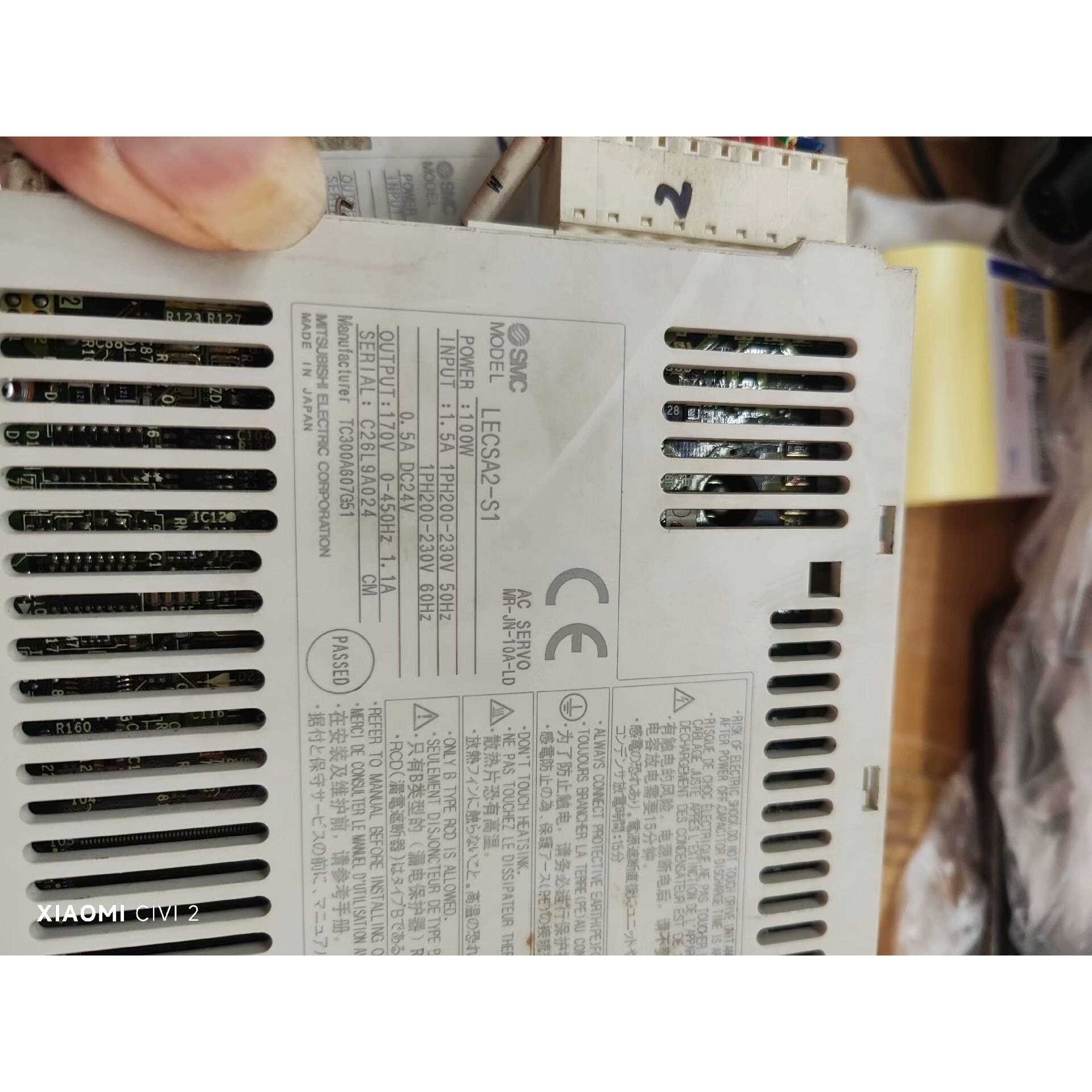 标价是空箱-LECSA2-S1 SMC100w驱动器，原装拆机的，实物拍议价