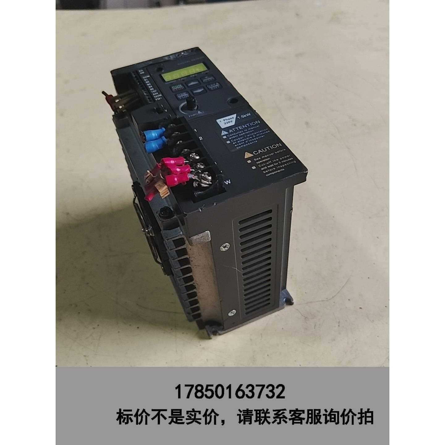 标价是空箱-东驱动器S310-202-H1D2HP/1.5Kw议价