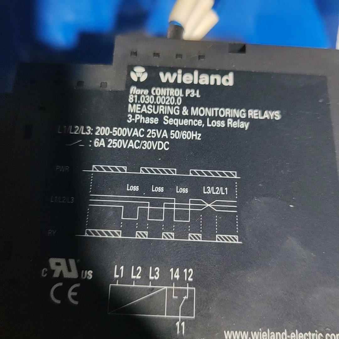 标价是空箱-继电器wielang进口品牌威琅三相保护继电器议价