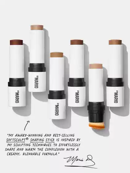 American Niche Brand Makeup by Mario Soft Sculpt Dual-Ended Contour Stick with Brush 10.5g