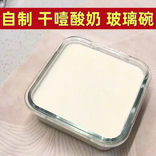 自制干噎酸奶专用玻璃碗油浸小番茄分装收纳盒玻璃碗可微波保鲜盒