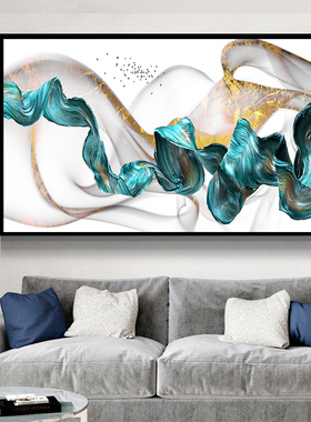 新中式创意艺术抽象壁画卧室装饰画床头挂画北欧房间宾馆大气墙画