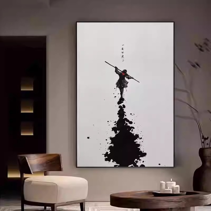 大话西游五指山装饰画一生所爱卧室客厅壁画复古宿舍入户玄关挂画