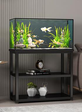 鱼缸架子鱼缸柜龟缸桌小米缸当贝缸适用金属架超强承重多层鱼缸架