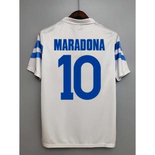 88 89 Retro Napoli Maradona Vintage Classic Soccer Jersey