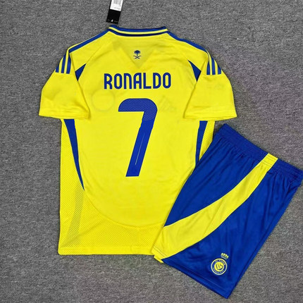 Al Nassr FC 24/25 Kids jersey set football jersey