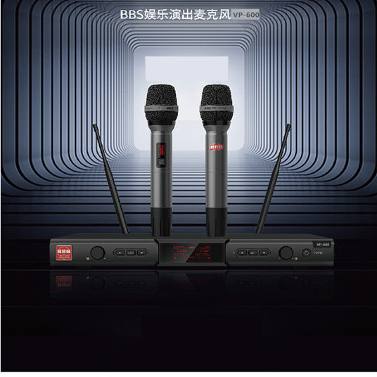 BBS VP-600红标无线话筒家庭商用KTV酒吧会所广场舞台演出