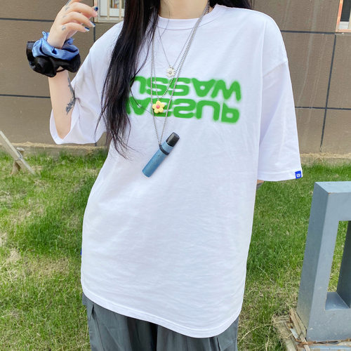 清仓福利 wassup2020ss夏季新款幻影logo短袖T恤 - 封面